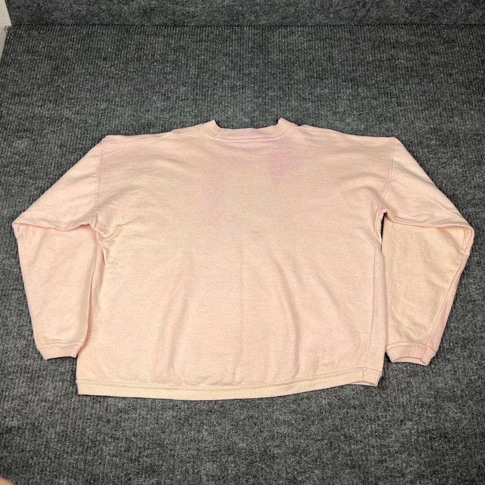 Vtg 90s Hypercolor Sweatshirt Mens L Pink Heat X Change Color Changing Graphic